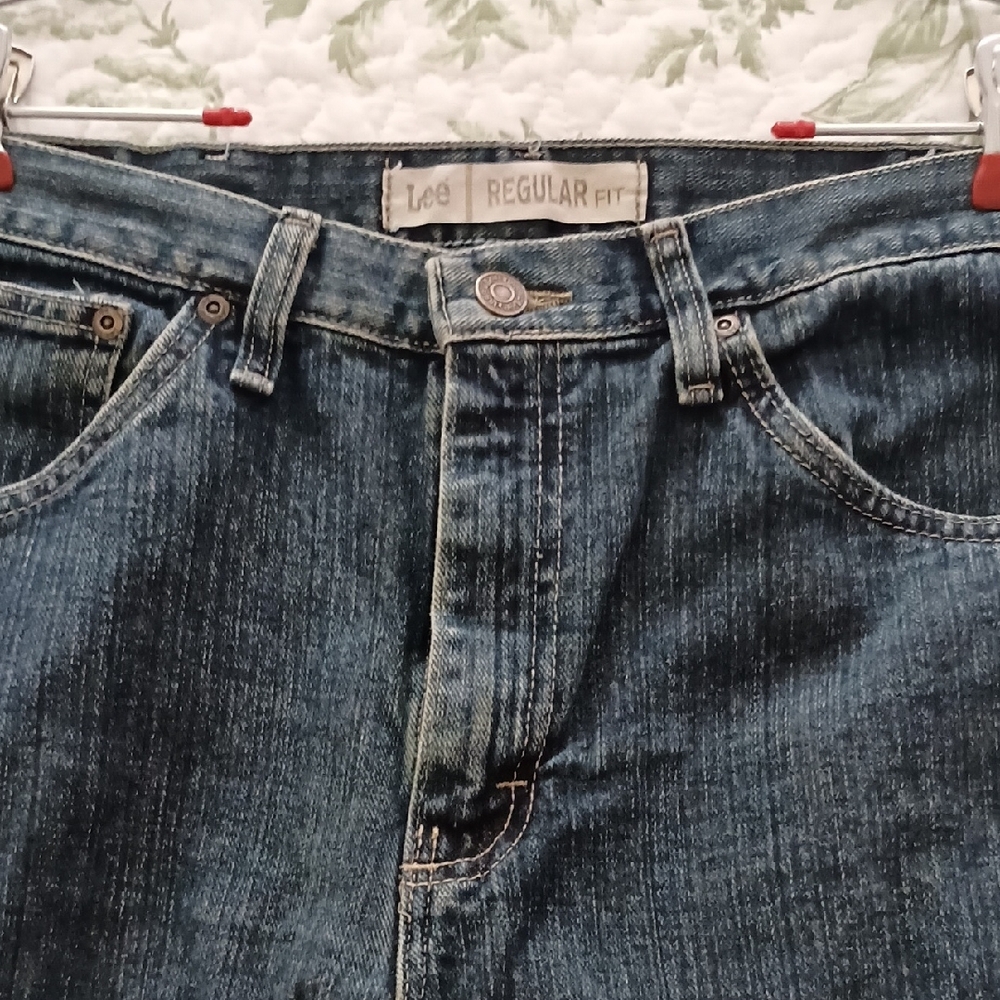 Lee Denim Regular Fit Jeans in Dark Blue